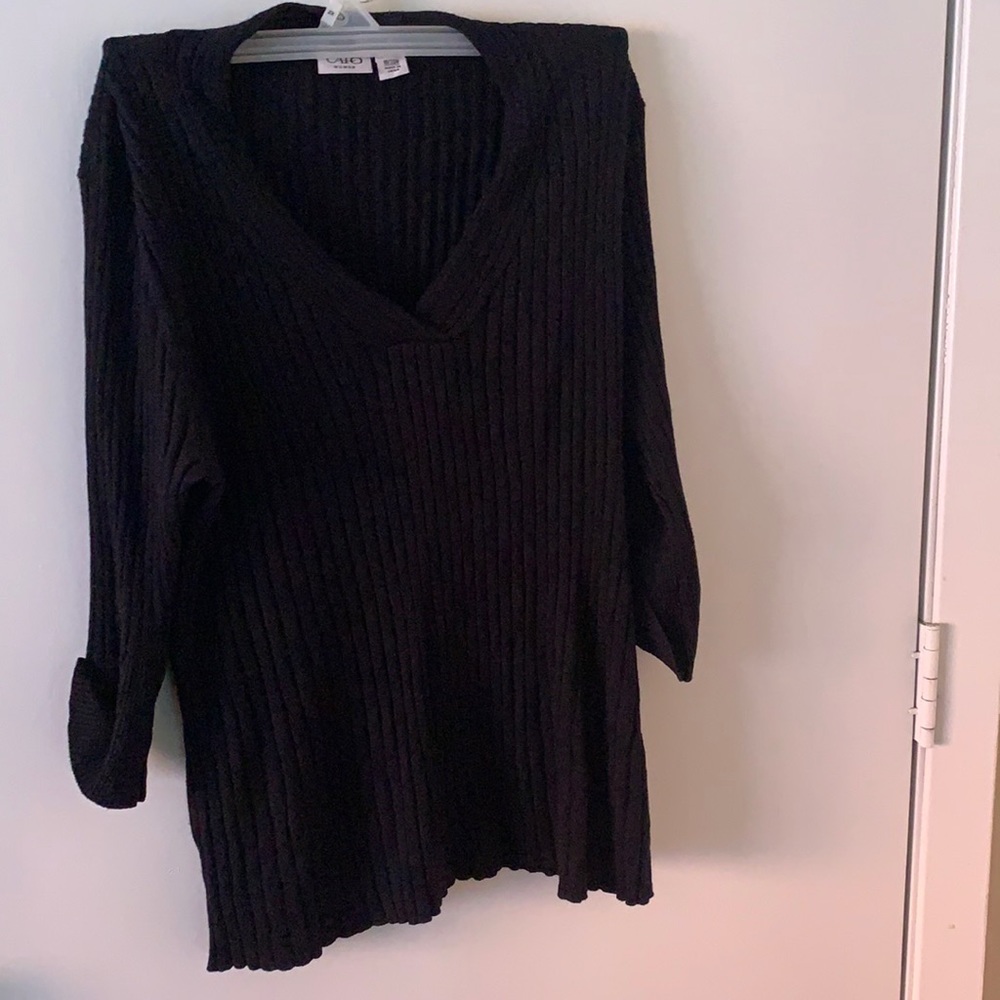Black sweater